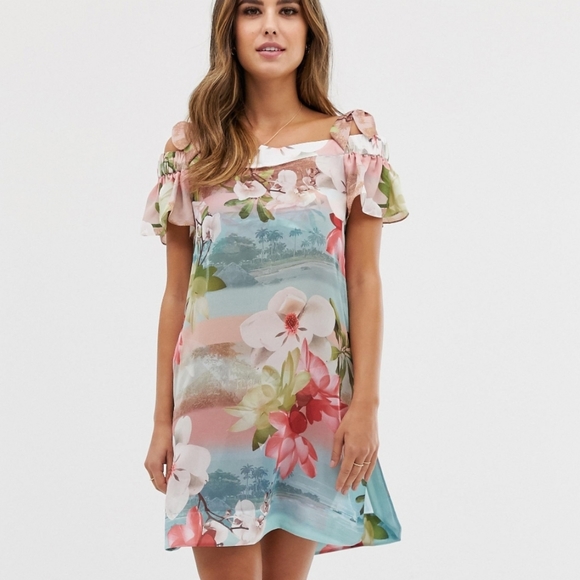 🍒NWOT🍒 TED BAKER SWIM COVER UP - Picture 7 of 10